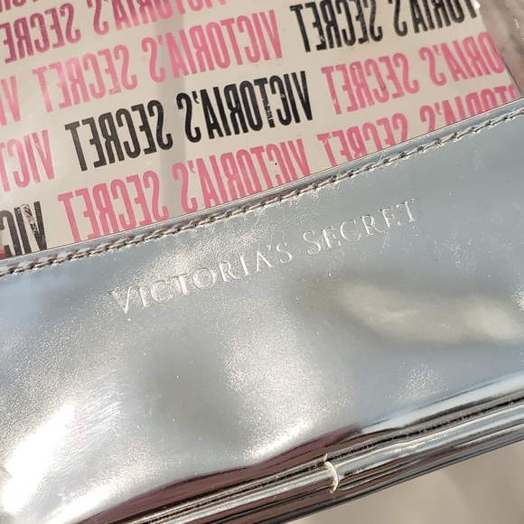 Victoria's Secret Metallic Jelly Cosmetics Bag - Picture 3 of 4
